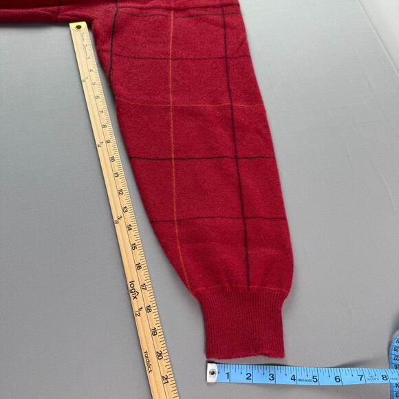 Tuttle Golf Collection 100% Cashmere Made in Scotland Crew neck Sweater Men's XL - Picture 13 of 16